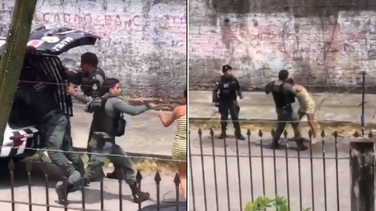 Mulher é Agredida Com Socos E Chutes Por PM Após Reclamar De Abordagem ...